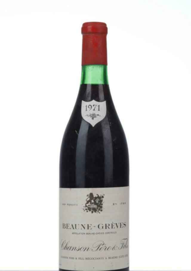 Chanson Beaune Grèves 1er Cru 1971