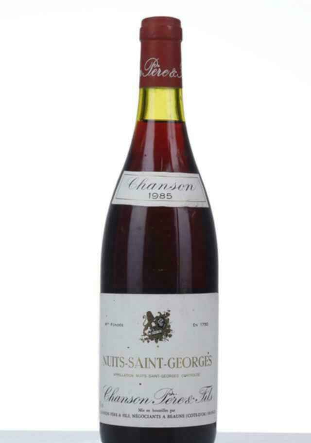 Chanson Nuits St Georges 1985