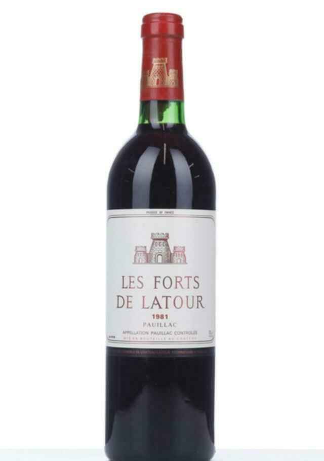 Chateau Latour Les Forts De Latour 1981