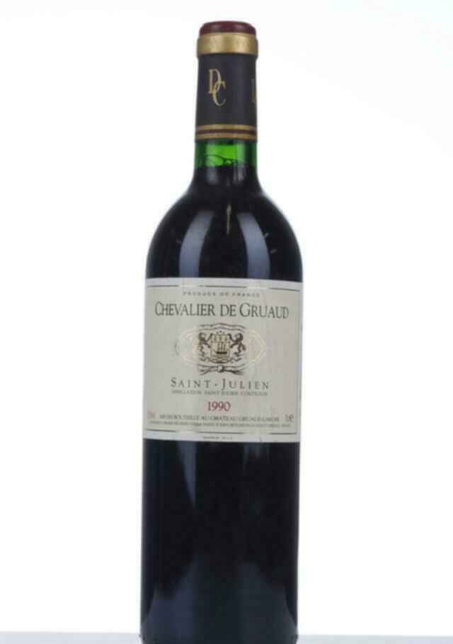 Gruaud Larose Chevalier De Gruaud 1990