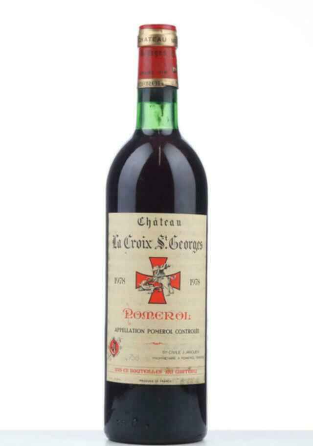 Chateau La Croix Saint Georges 1978