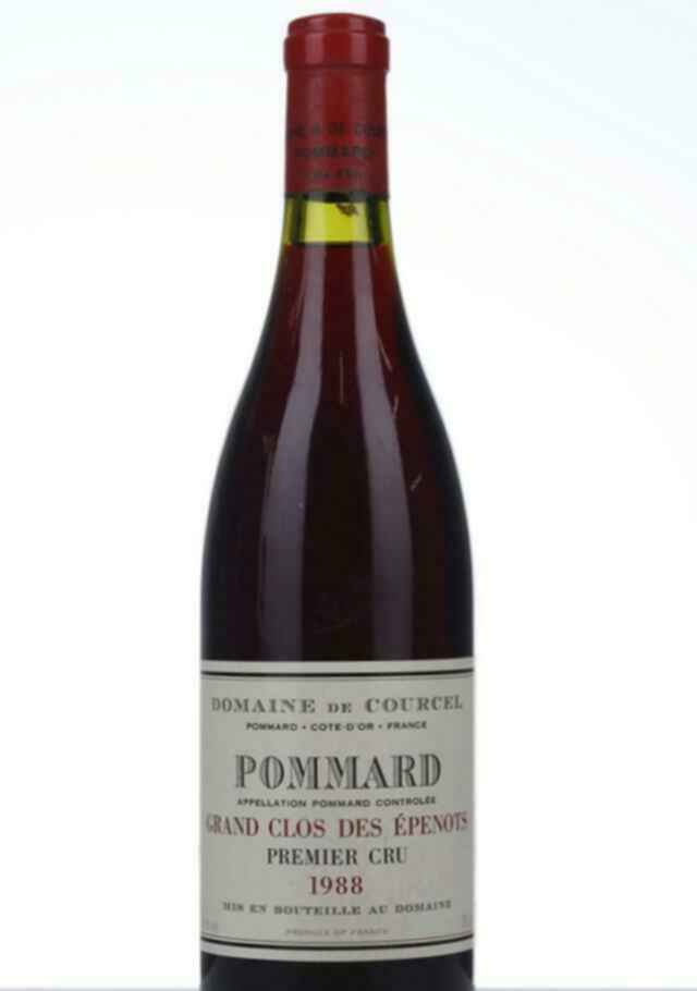 De Courcel Pommard Grand Clos Des Epenots 1er Cru 1988