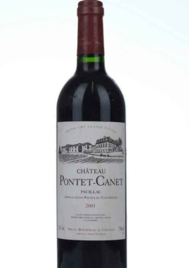 Chateau Pontet Canet 2001