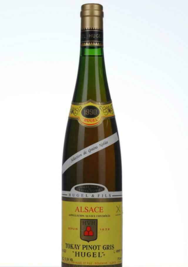 Hugel Tokay Pinot Gris Selection De Grains Nobles 1990