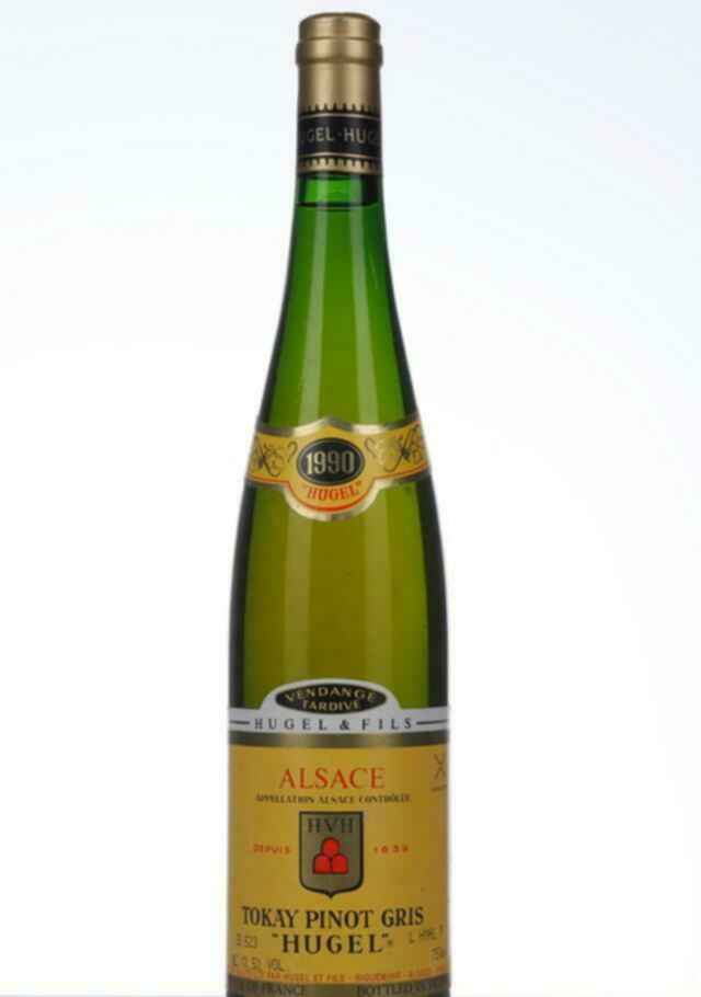 Hugel Tokay Pinot Gris Vendanges Tardives 1990