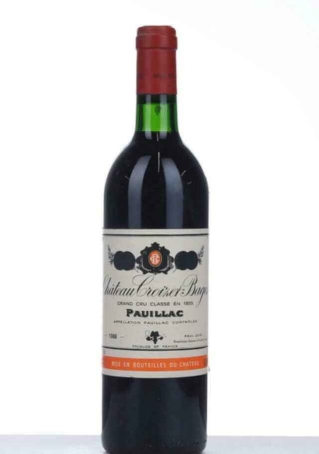 Chateau Croizet Bages 1988
