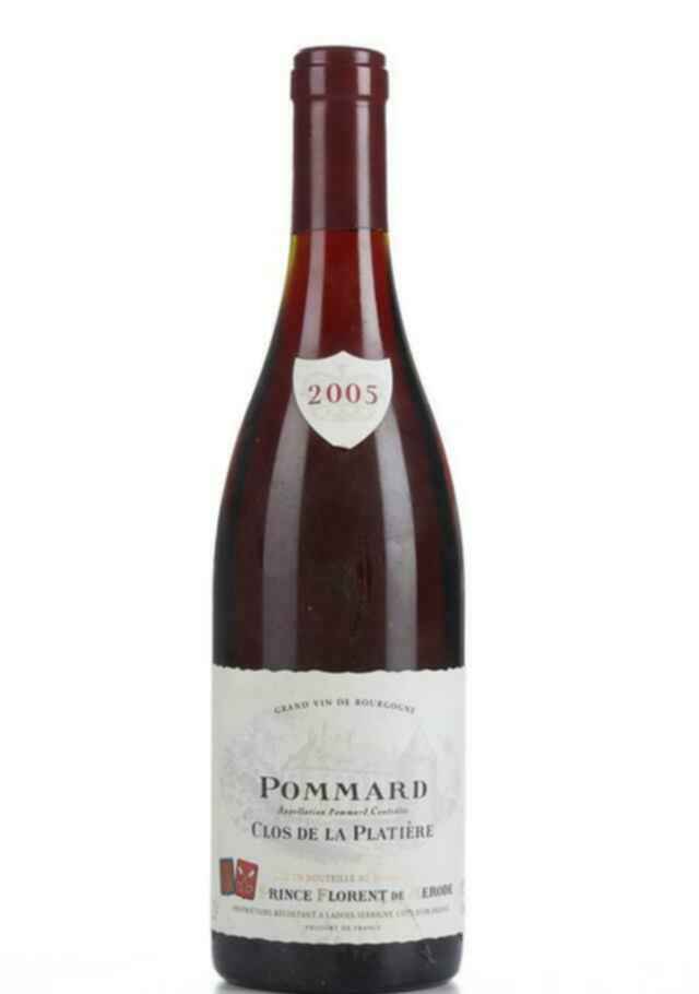 Prince Florent De Merode Pommard Clos De La Platiere 1er Cru 2005