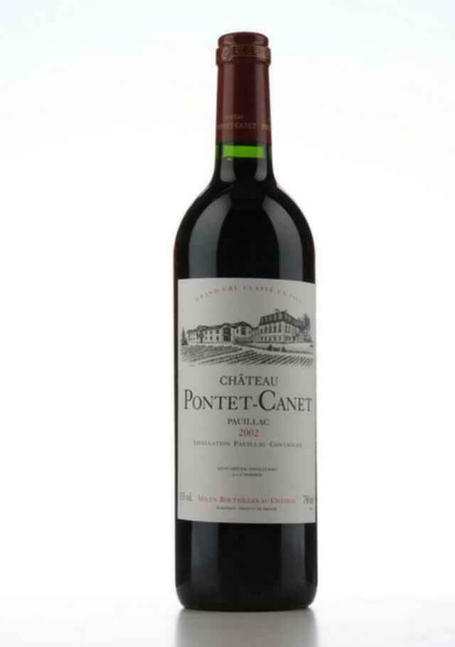 Chateau Pontet Canet 2002
