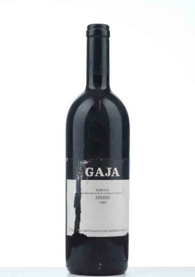 Gaja Barolo Sperss 1989