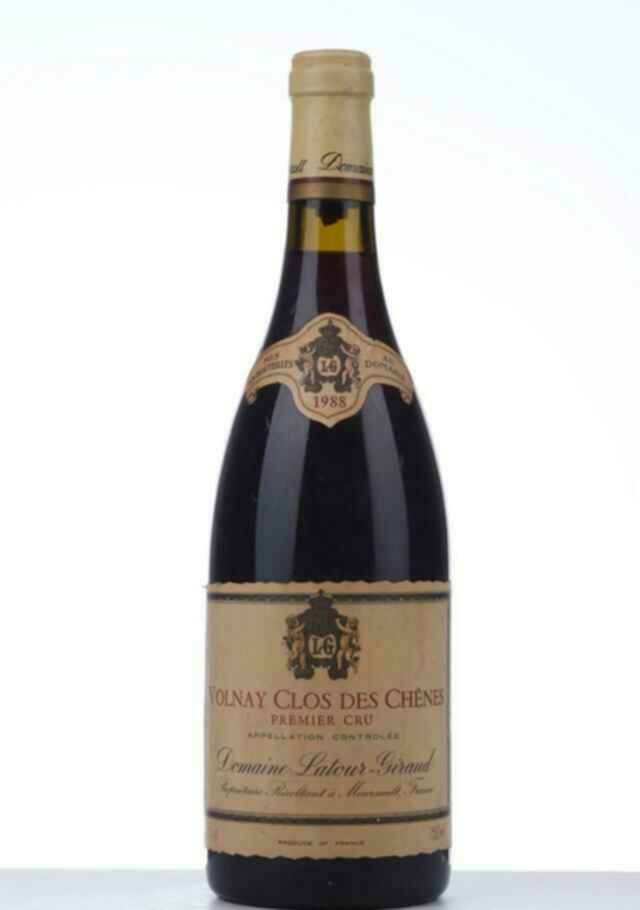 Latour Giraud Volnay Clos Des Chenes 1er Cru 1988