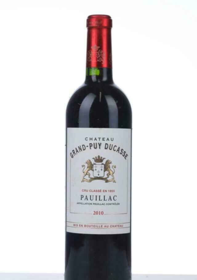 Chateau Grand Puy Ducasse 2010