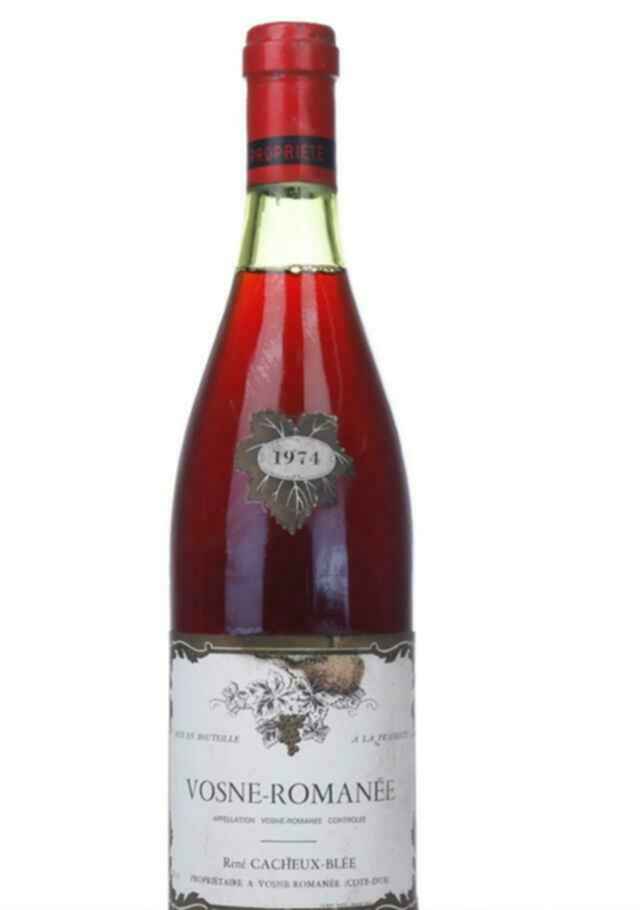 Rene Cacheux Blee Vosne Romanee 1974
