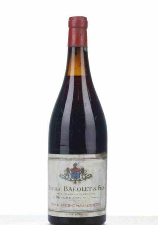 Arthur Barolet Charmes Chambertin Grand Cru, 1964