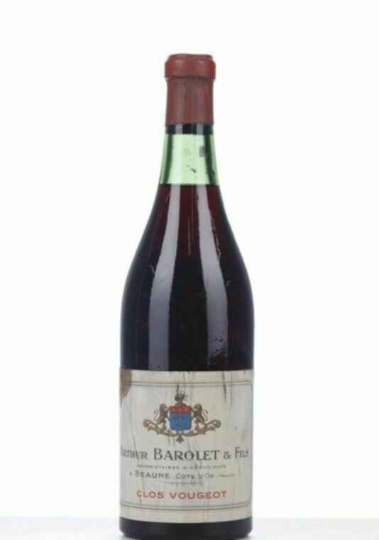 Arthur Barolet Clos Vougeot Grand Cru, 1964