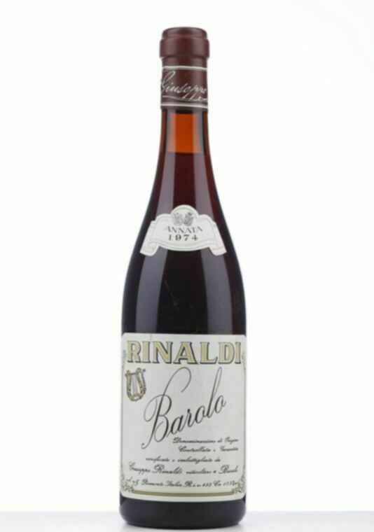 Giuseppe Rinaldi Barolo, 1974