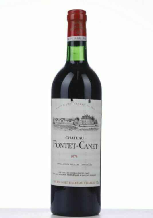 Chateau Pontet Canet, 1975