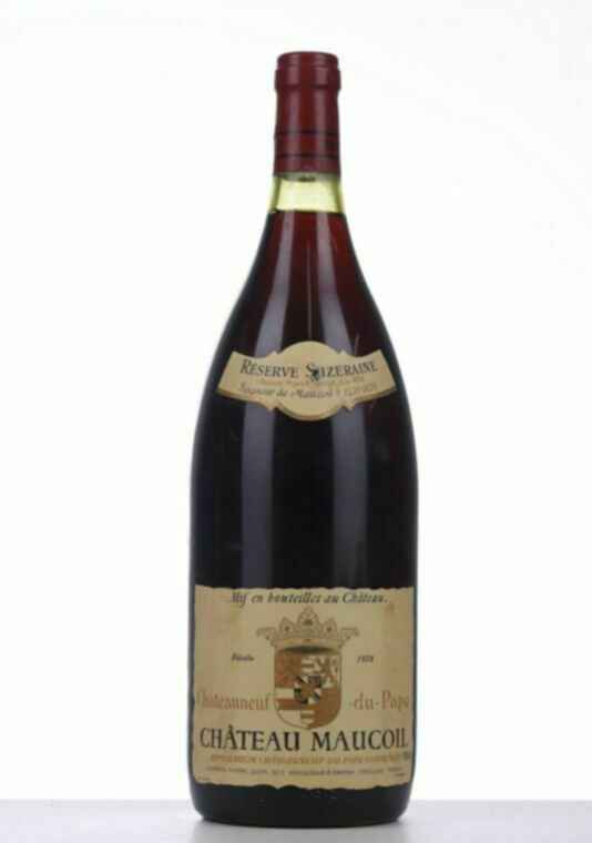 Chateau Maucoil Chateauneuf Du Pape Maucoil Reserve Suzeraine, 1978