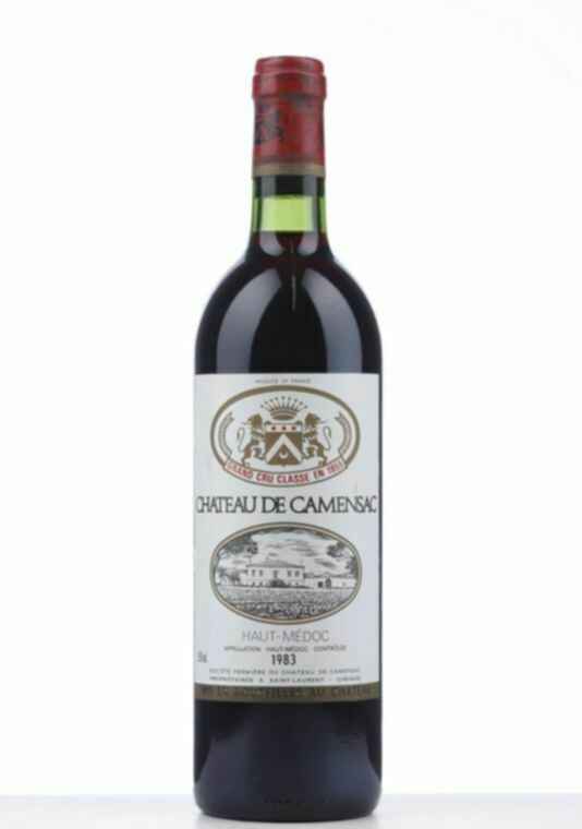 Chateau Camensac, 1983
