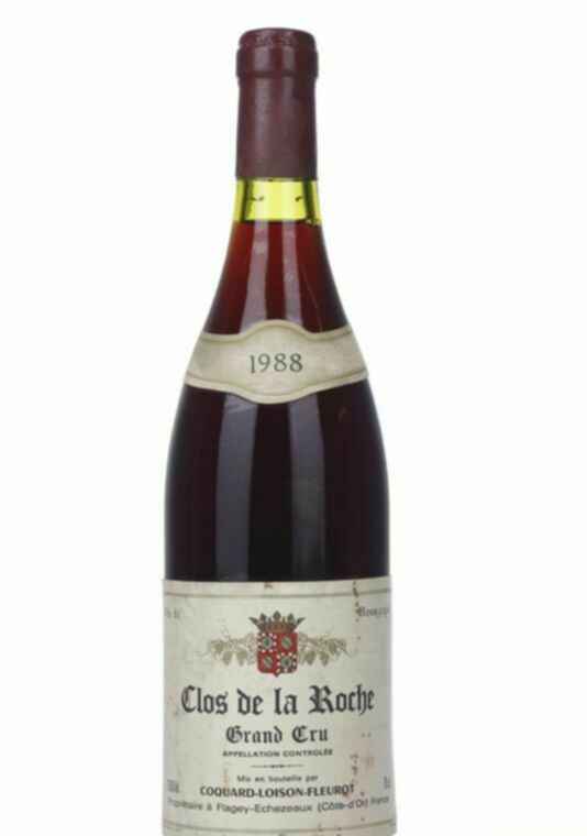 Coquard Loison Fleurot Clos De La Roche Grand Cru, 1988