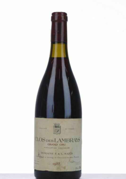 Domaine Saier Clos Des Lambrays Grand Cru, 1988