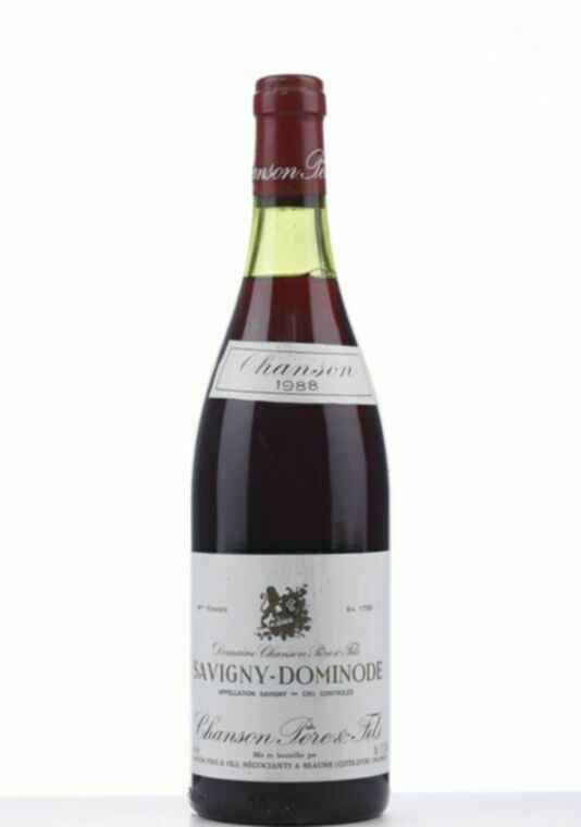 Chanson Savigny Les Beaune La Dominode 1er Cru, 1988