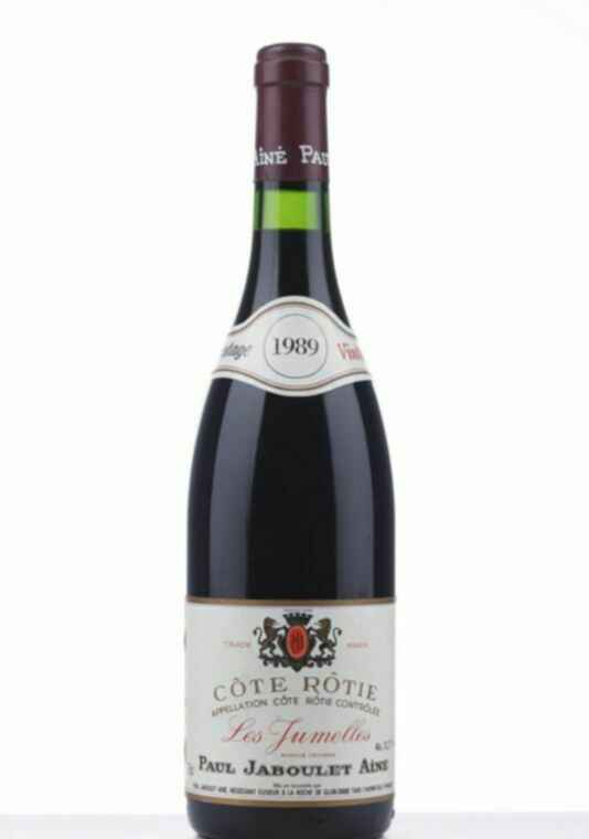 Paul Jaboulet Aine Cote Rotie Les Jumelles, 1989