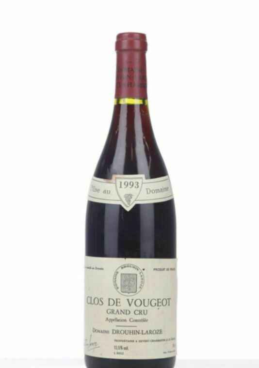 Drouhin Laroze Clos De Vougeot Grand Cru, 1993