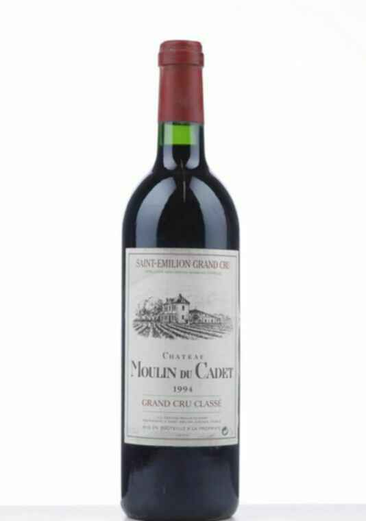 Chateau Moulin Du Cadet, 1994