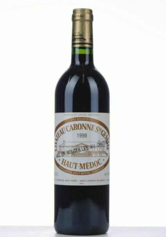 Chateau Caronne St. Gemme, 1998
