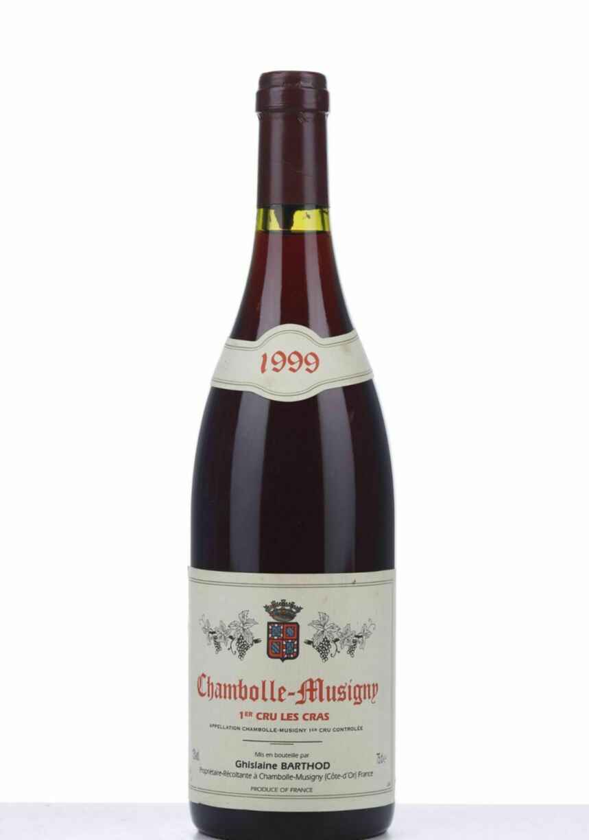 Ghislaine Barthod Chambolle Musigny Les Cras 1er Cru, 1999