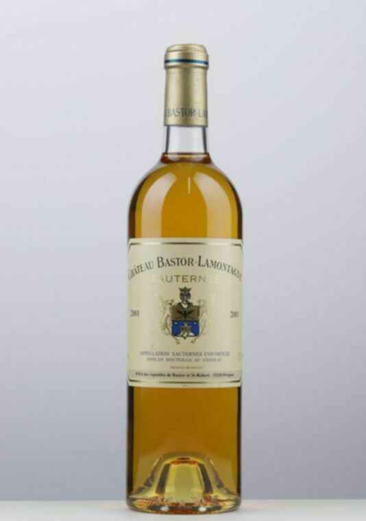 Chateau Bastor-lamontagne, 2001