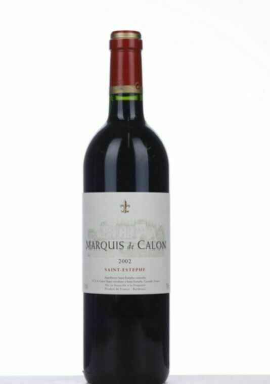 Chateau Calon Segur Marquis De Calon, 2002