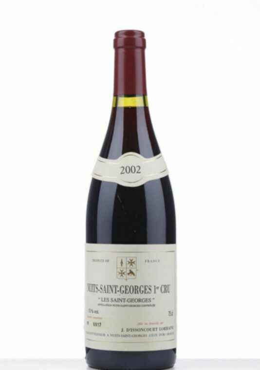 D'issencourt Lorraine Nuits St Georges 1er Cru Les St Georges, 2002