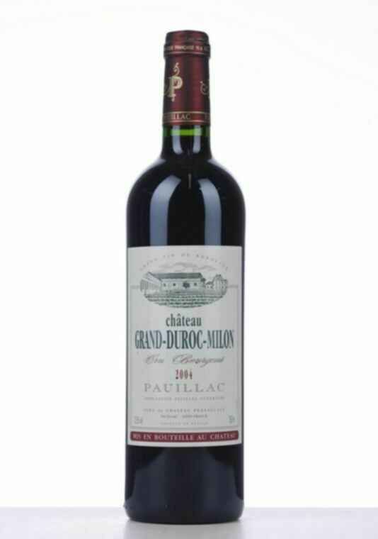 Chateau Grand Duroc Milon, 2004