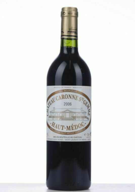 Chateau Caronne St. Gemme, 2006