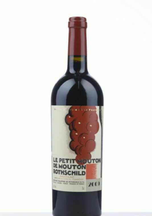 Chateau Mouton Rothschild Le Petit Mouton, 2009