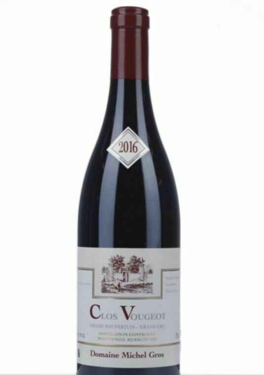 Michel Gros Clos Vougeot Grand Maupertuis Grand Cru, 2016