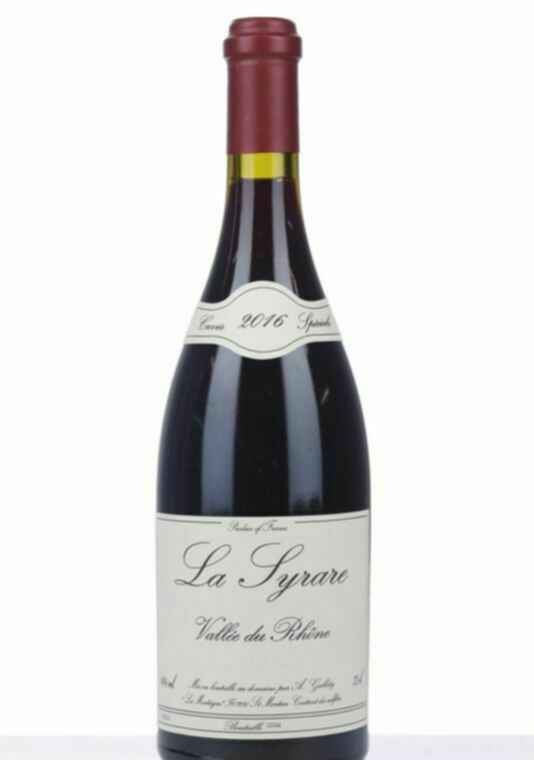 Gallety Cotes Du Vivarais La Syrare, 2016