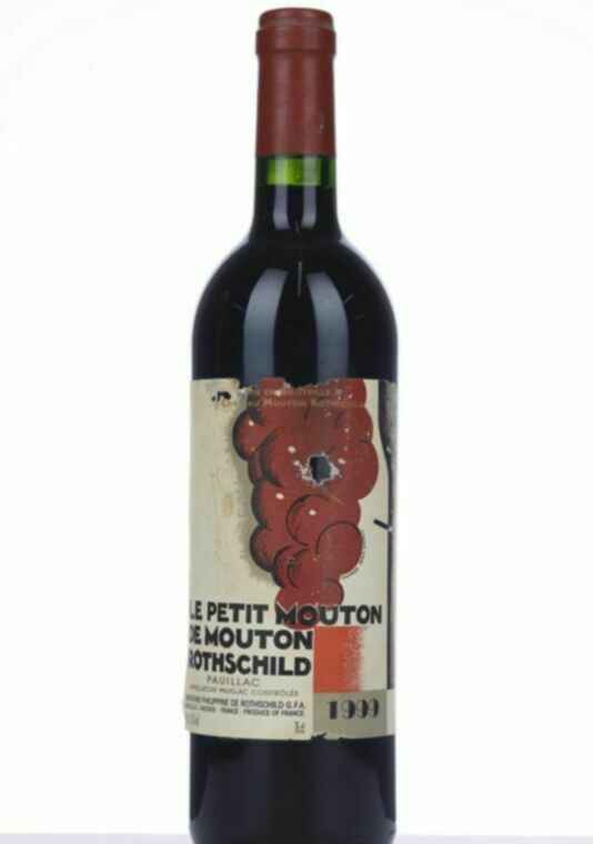 Chateau Mouton Rothschild Le Petit Mouton, 1999