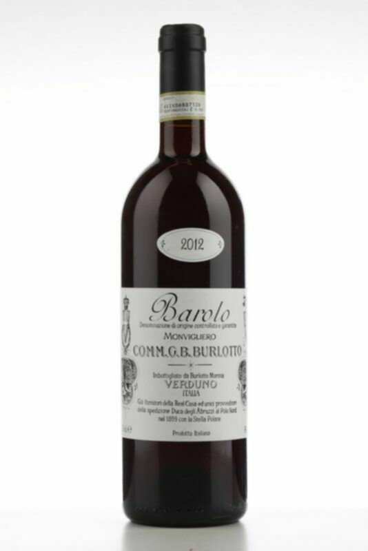 Burlotto Barolo Monvigliero, 2012