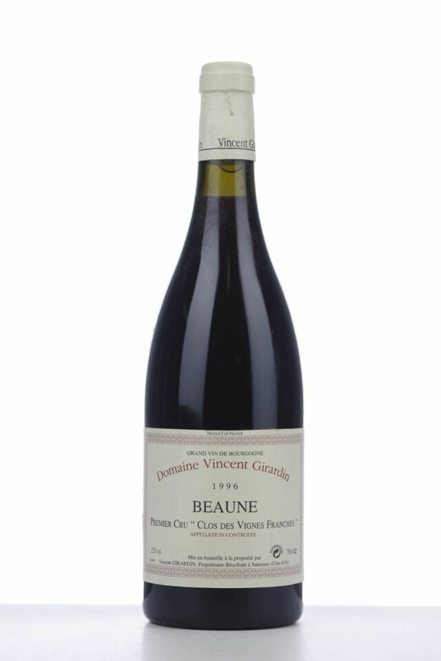 Vincent Girardin Beaune Clos Des Vignes Franches Rouge 1er Cru, 1996