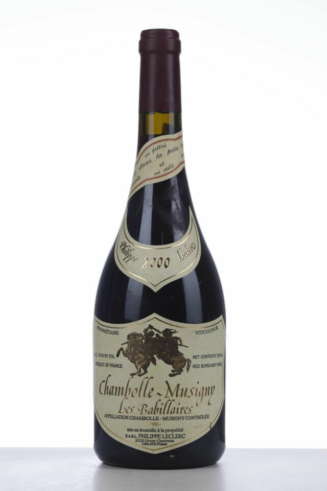 Philippe Leclerc Chambolle Musigny Les Babillaires, 2000