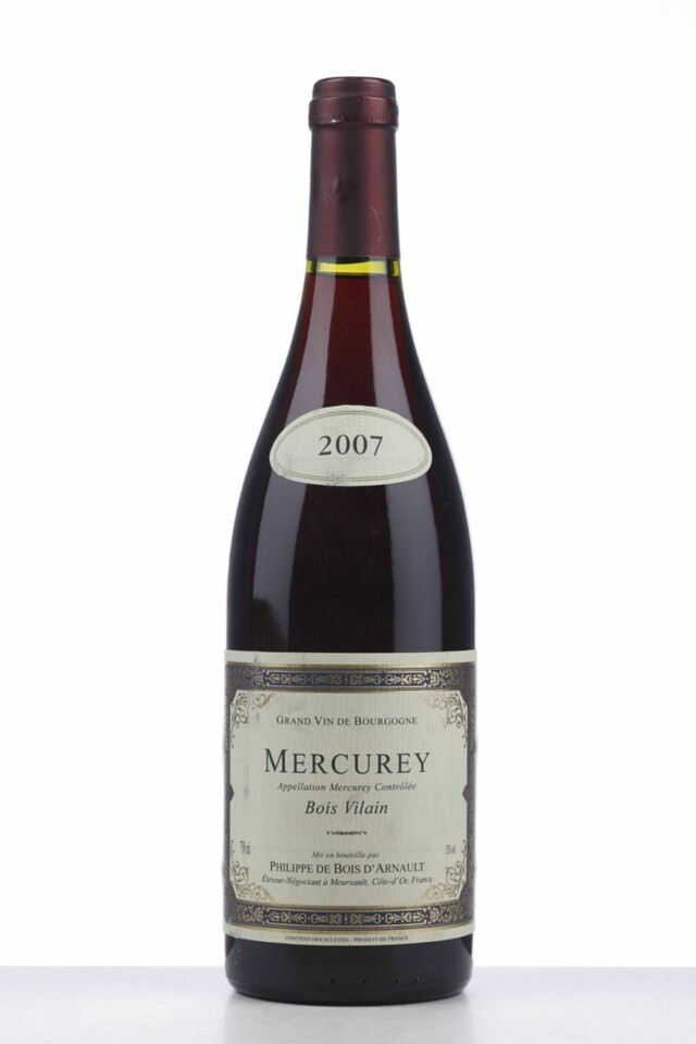 Philippe De Bois D'arnault Mercurey Bois Villain, 2007