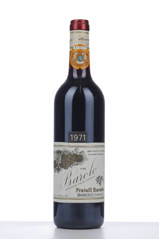 Barale Fratelli Barolo Castellero, 1971