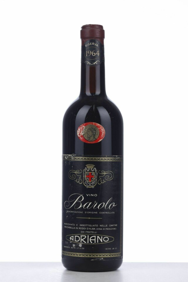 Adriano Barolo Riserva, 1964