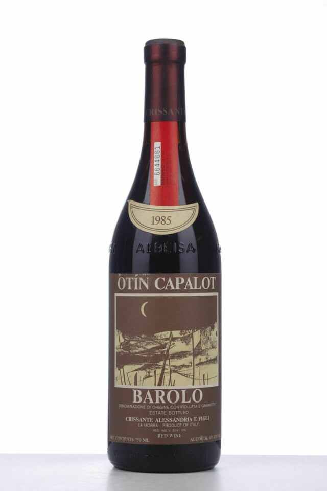 Alessandria Crissante Barolo Otin Capalot, 1985