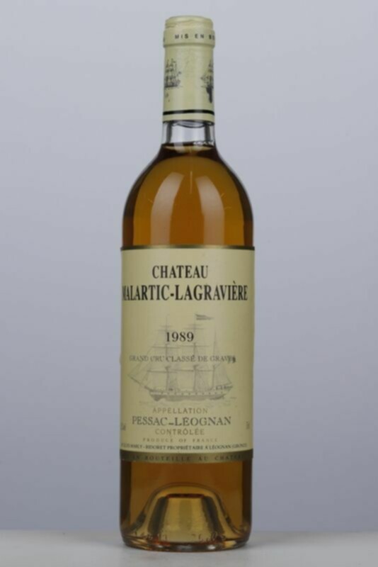 Chateau Malartic Lagraviere Blanc, 1989