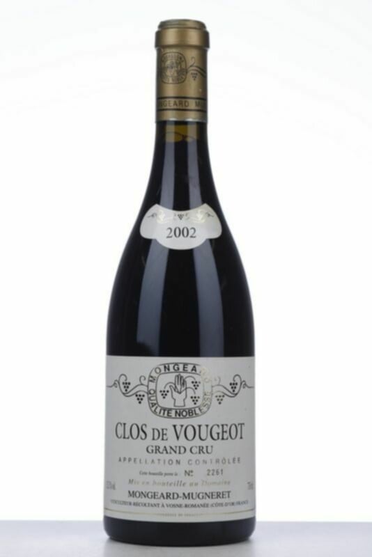 Mongeard Mugneret Clos De Vougeot Grand Cru, 2002