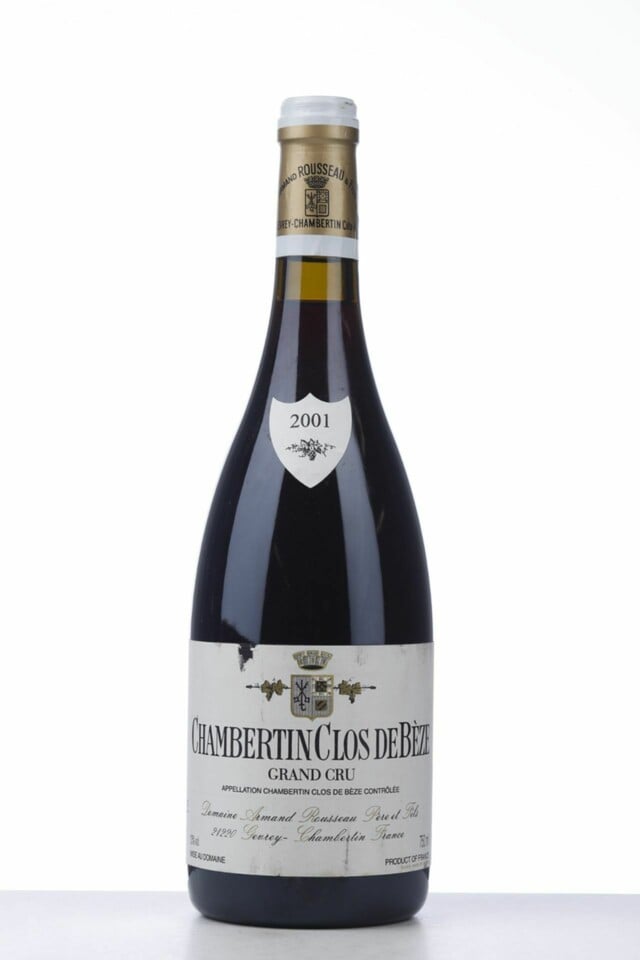 Armand Rousseau Chambertin Clos De Beze Grand Cru, 2001