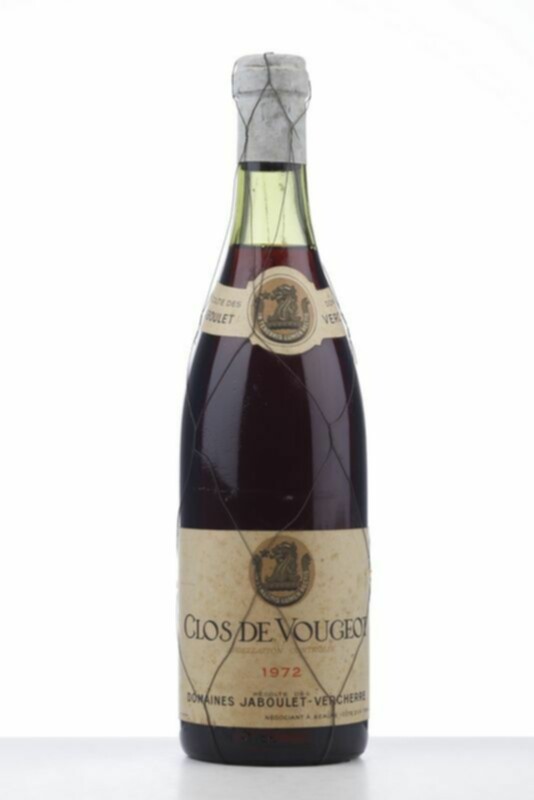 Jaboulet Vercherre Clos Vougeot Grand Cru, 1972
